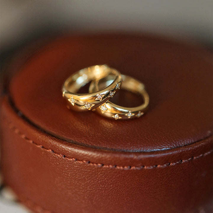 Prabangūs auksiniai ir sidabriniai auskarai